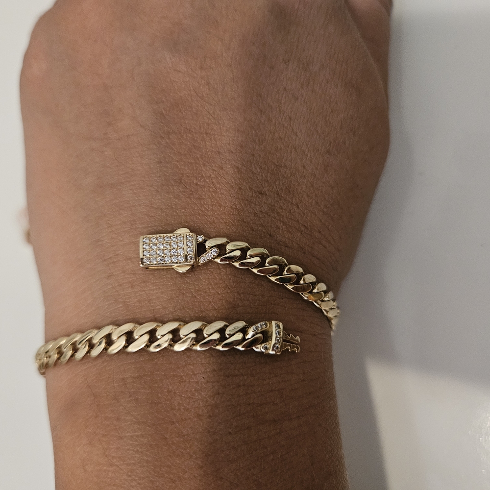 14k Yellow Gold Monaco Bracelet